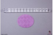 PAISLEY Structuurroller Open en dichte ruitjes